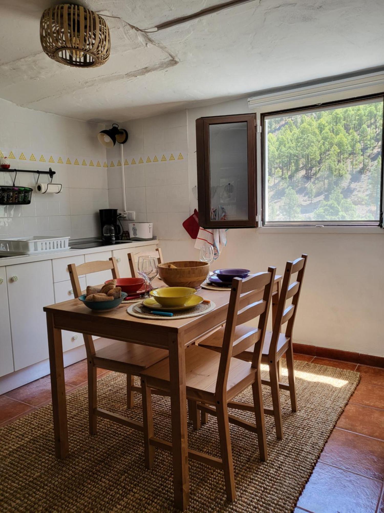 Casa Rural Los Pinares El Juncal De Tejeda Exterior foto